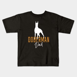 Doberman Dad Kids T-Shirt